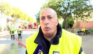 Port-de-Bouc: l'incendie de la maison rue Salengro est maîtrisé