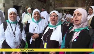 Arabie Saoudite - Hadj : les pèlerins prient sur le mont Arafat