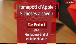 Homepod d'Apple : 5 choses à savoir