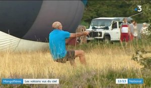 Montgolfières : les volcans vus du ciel