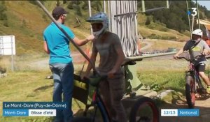 Mont-Dore : le fatscoot, nouvelle glisse de l'été