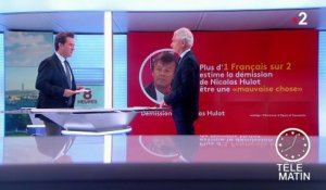 Démission de Nicolas Hulot : une mauvaise opération pour Emmanuel Macron