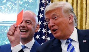 Mondial 2026 : Trump rencontre le président de la FIFA et tacle la presse au passage