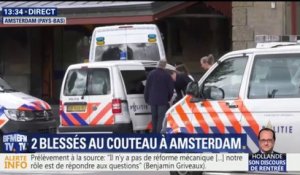 Deux blessés au couteau à la gare centrale d'Amsterdam