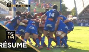 TOP 14 - Résumé Castres-Lyon: 19-16 - J2 - Saison 2018/2019