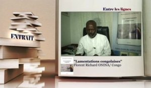 ENTRE LES LIGNES - Congo : Florent Richard Onina-Physique, auteur