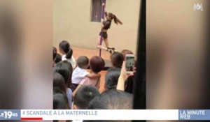 Elle fait du "pole dance" devant des élèves de maternelle - ZAPPING ACTU DU 05/09/2018