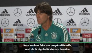 Allemagne - Löw : "Faire des progrès défensifs"