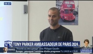 Tony Parker, ambassadeur de Paris 2024