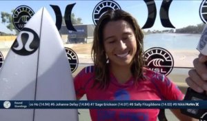 Adrénaline - Surf : Silvana Lima with a 4.23 Wave from Surf Ranch Pro, Women's Championship Tour - Qualifying Round