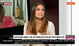 EXCLU - Capucine Anav: "Aujourd'hui, j'ai l'impression que les candidats de télé-réalité jouent tous un petit peu un rôle" - VIDEO