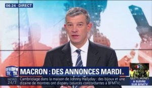 EDITO - Que faut-il attendre des annonces d'Emmanuel Macron prévues mardi ?