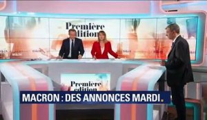 Emmanuel Macron: des annonces mardi