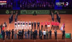 Coupe Davis : Nicolas Mahut fond en larmes en chantant la Marseillaise (vidéo)