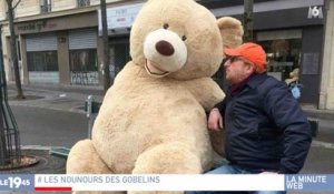 Des gros nounours font le buzz dans Paris - ZAPPING ACTU HEBDO DU 24/11/2018