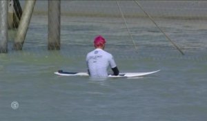 Adrénaline - Surf : Miguel Pupo with a 6.83 Wave from Surf Ranch Pro, Men's Championship Tour - Final Round