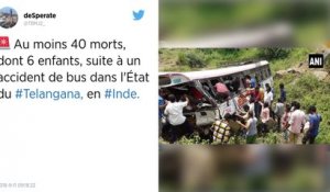 Inde. Cinquante morts dans un accident de bus.