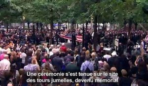 Hommage aux victimes du 11-Septembre à New York