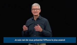 LiPhone Xs présenté à la Keynote Apple - Regardez