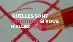Communales 2018: l'obligation de vote et les sanctions
