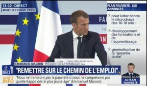 Macron veut l'instauration d'un revenu universel d'activité