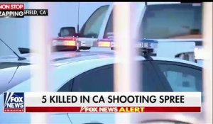 Etats-Unis : une fusillade fait 5 morts en Californie (vidéo)