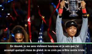 US Open - Osaka : "Je ne me suis pas sentie triste"