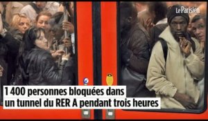 RER A : 1 400 personnes bloquées dans un tunnel pendant trois heures