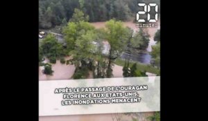 Après le passage de l'ouragan Florence aux Etats-Unis, les inondations menacent