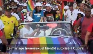 Cuba: le président se dit favorable au mariage homosexuel