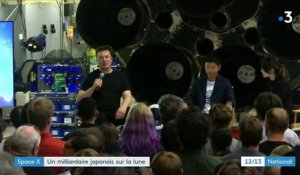 Tourisme spatial : un milliardaire japonais fera le tour de la lune