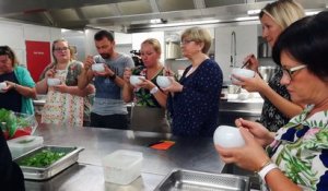 Cours de cuisine dans le cadre de la semaine "Viasano" au CHM