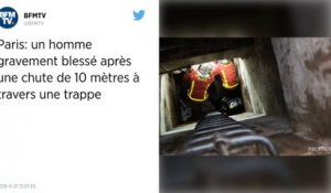 Paris. Un homme chute de 10 m dans une trappe laissée ouverte : son pronostic vital engagé.