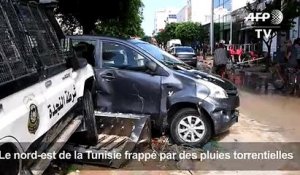 Tunisie: des pluies torrentielles font des dégâts à Nabeul