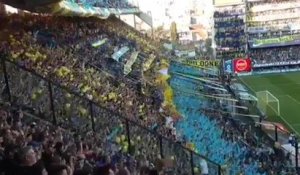 L'ambiance de folie lors du clasico entre Boca Juniors et River Plate