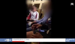 Un jeune rappeur de 13ans fait le buzz en fumant sur sa vidéo et déclenche la colère des internautes - Regardez