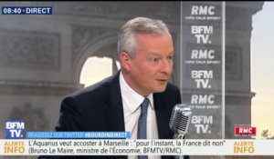 Baisse d'impôts de 6 milliards: "Les Français sont Saint Thomas, ils croient la réalité, ils ont raison", dit Bruno Le Maire