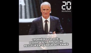 Trophées Fifa 2018: Didier Deschamps sacré meilleur entraîneur de l'année