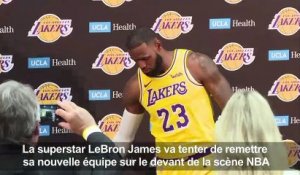 NBA: LeBron James veut “devenir encore meilleur” avec les Lakers