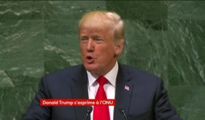 Assemblée générale de l'ONU : Donald Trump salue "un élan courageux pour la paix" avec la Corée-du-Nord