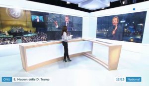 ONU: Emmanuel Macron défie Donald Trump