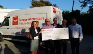 La Banque Alimentaire De Drôme-Ardèche Inaugure Son Nouveau Camion