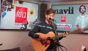 Navii en interview et en live dans #LeDriveRTL2 (25/09/18)