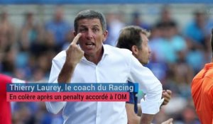 OM - Racing : Thierry Laurey conteste le penalty