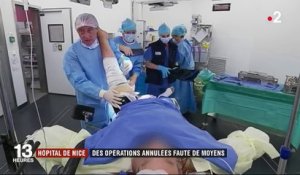 Nice : des opérations annulées à l'hôpital faute de moyens