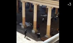 Grosses confrontation entre migrants devant la faculté d'éco-gestion de Marseille