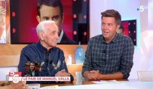 Charles Aznavour réagit à la candidature de Manuel Valls à la mairie de Barcelone, et c'est cash ! Regardez