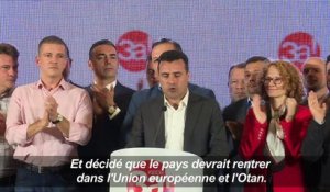 Macédoine: le Premier ministre salue la victoire du "oui"