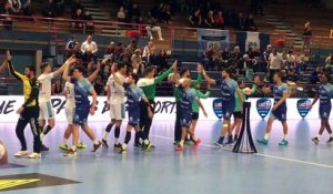 Handball | Proligue 2018/2019 : Gustavo Rodrigues et Dylan Soyez au micro  (Créteil-Chartres)