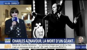 "Quand on dit Aznavour, c'est la France", témoigne Mireille Mathieu après le décès de Charles Aznavour
